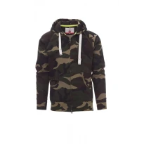 Liquidación total - Sudadera de trabajo cremallera larga con capucha Payper Dallas+ AY 7535 Talla L Color Humo