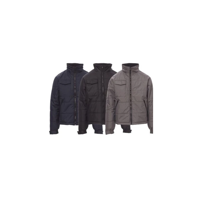 Liquidación total - Chaquetón de trabajo Multibolsillos con Acolchado Trapuntata Galaxy - Payper AY 7253 negro Talla L