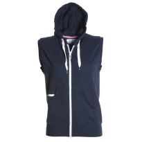 Liquidación total - Chaleco di Sudadera con capucha Boxer Mujer - Payper BOXER LADY Talla L Color Negro