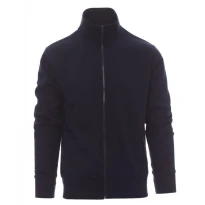 Liquidación total - Sudadera de Hombre con cinta de refuerzo en el cuello Houston - Payper AY 7542 negro Talla XS