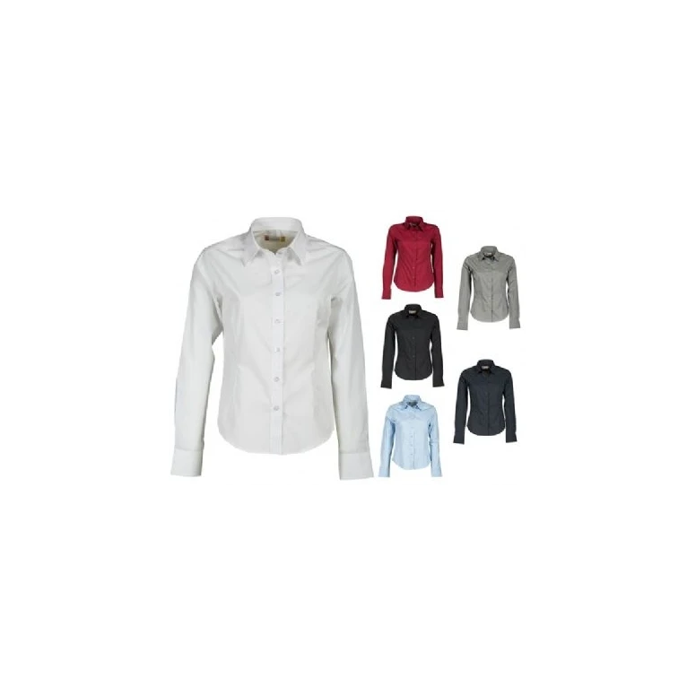 Liquidación total - Camisa de trabajo Stretch Image Mujer - Payper IMAGE LADY color blanco Talla XS