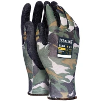 12 Pares - Guantes de trabajo Hunter Catch de poliéster - Issa Line 07364