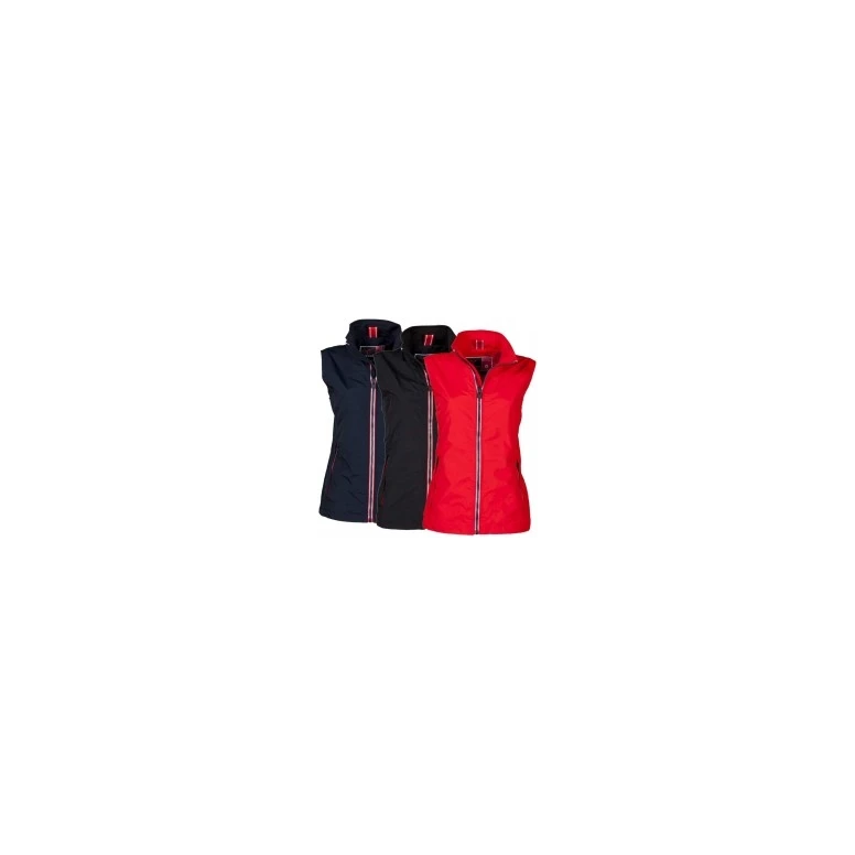 Liquidación total - Chaleco de trabajo Multibolsillos 100% nylon Horizon Mujer R. 2.0 - Payper HORIZONLADY R2.0 negro Talla M