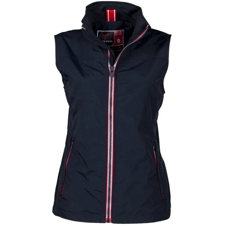 Liquidación total - Chaleco de trabajo Multibolsillos 100% nylon Horizon Mujer R. 2.0 - Payper HORIZONLADY R2.0 negro Talla M