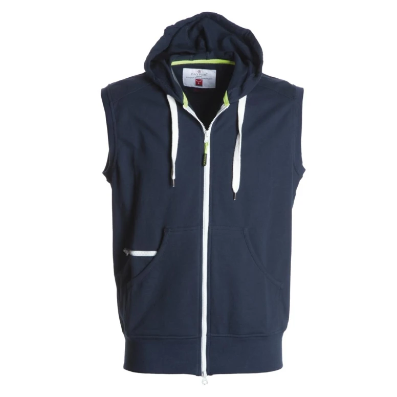 Liquidación total - Chaleco di Sudadera con capucha Boxer - Payper azul marino Talla XL