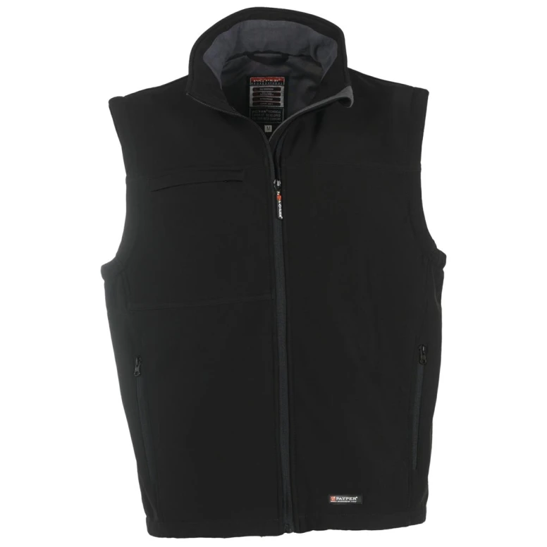 Liquidación total - Chaleco Softshell Multibolsillos Ergonomico Bering - Payper color azul marino Talla M