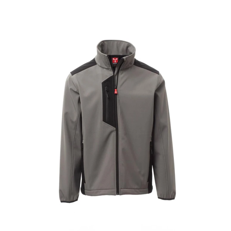 Liquidación total - Chaqueta de trabajo multibolsillos Softshell Payper Galway AY 7275 antricite Talla 3XL
