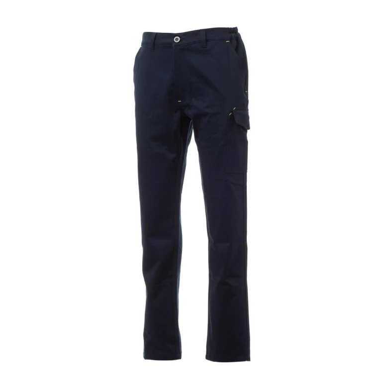Liquidación total - Pantalón de trabajo Multibolsillos Power Winter Payper AY 7305 color azul marino Talla L