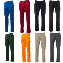 Liquidación total - Pantalón de trabajo Multibolsillos Stretch Payper Power Stretch Talla L azul marino