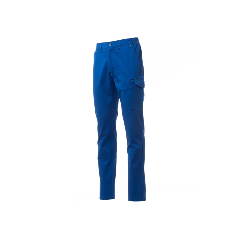 Liquidación total - Pantalón de trabajo Multibolsillos Stretch Payper Power Stretch Talla L azul marino
