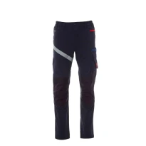 Liquidación total - Pantalón Unisex de trabajo Multibolsillos Stretch Payper Next 4W Summer AY 7317 azul marino/negro número 46 2