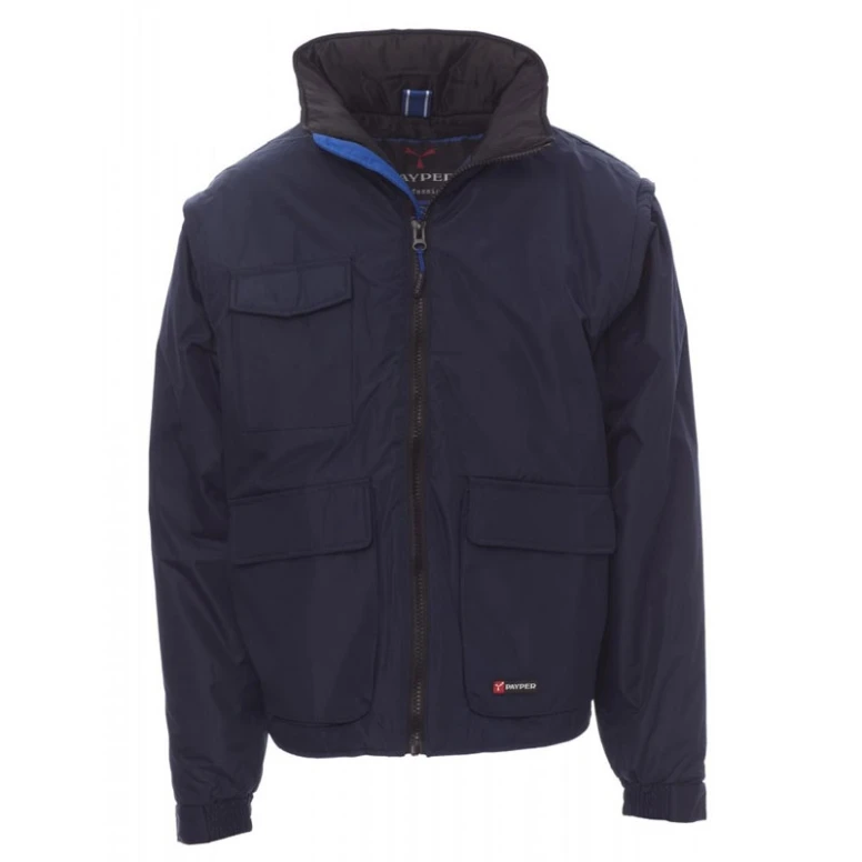Liquidación total - Chaquetón de trabajo Multibolsillos Escape - Payper AY 7230 azul nvy/azul royal Talla S