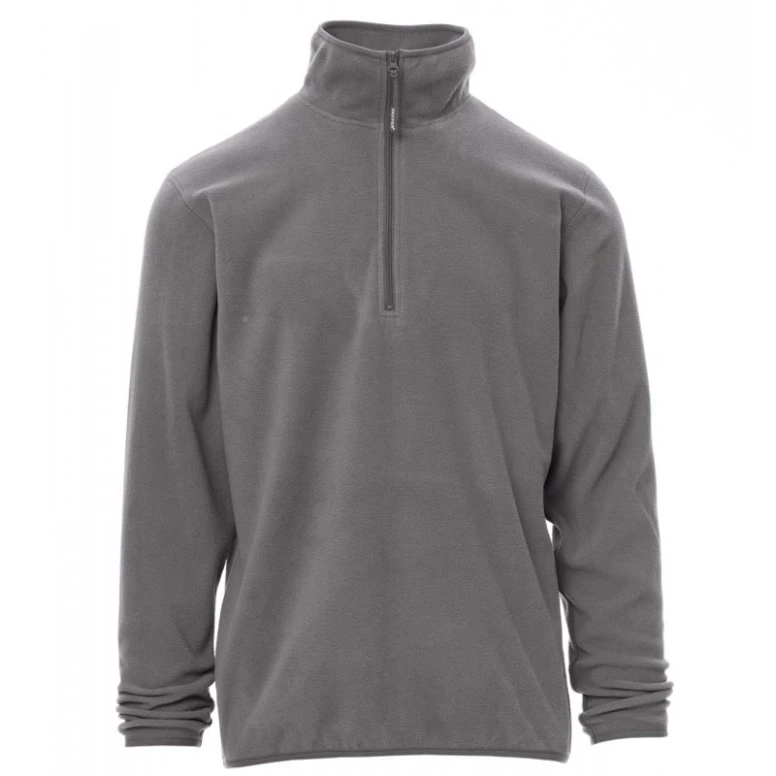 Liquidación total - Sudadera de trabajo de Micropolar Ligero con Elástico en la Manga Soft+ - Payper steel grey Talla L