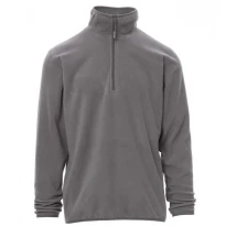 Liquidación total - Sudadera de trabajo de Micropolar Ligero con Elástico en la Manga Soft+ - Payper steel grey Talla L