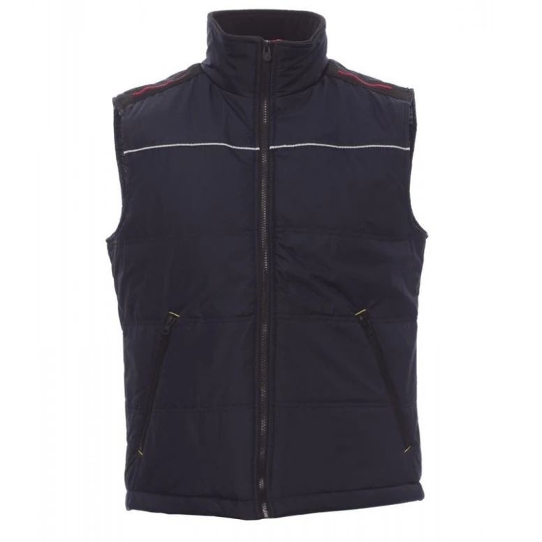Liquidación total - Chaleco de trabajo Unisex con Acolchado Trapuntata Radar 2.0 - Payper AY 7210 Talla S azul