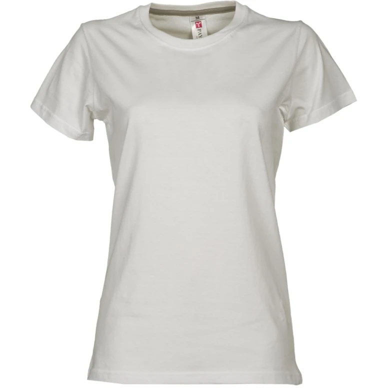 Liquidación total - T-shirt Sunrise Mujer Cuello redondo a Manga corta de Algodón - Payper SUNRISE LADY Talla XS Color Celeste