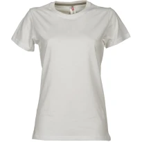 Liquidación total - T-shirt Sunrise Mujer Cuello redondo a Manga corta de Algodón - Payper SUNRISE LADY Talla XS Color Celeste