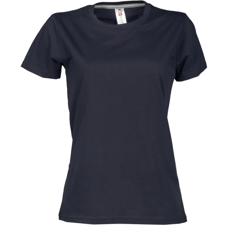 Liquidación total - T-shirt Sunrise Mujer Cuello redondo a Manga corta de Algodón - Payper SUNRISE LADY Talla XS Color Royal