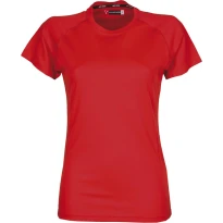 Liquidación total - T-shirt Runner Mujer Tecnica deportiva con Manga Raglan - Payper RUNNER LADY Talla L Color Negro 2