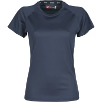 Liquidación total - T-shirt Runner Mujer Tecnica deportiva con Manga Raglan - Payper RUNNER LADY Talla L Color Negro