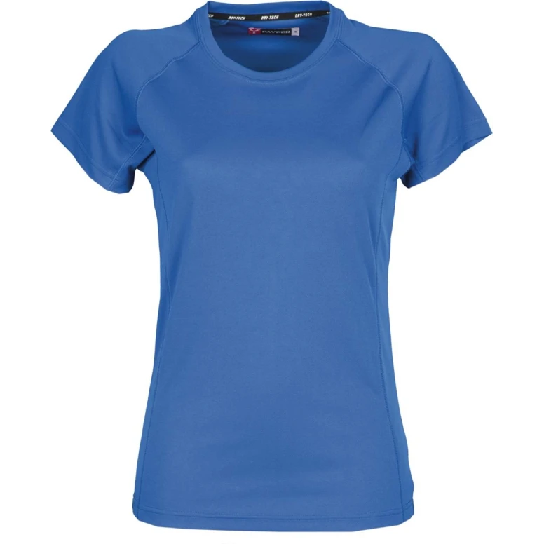 Liquidación total - T-shirt Runner Mujer Tecnica deportiva con Manga Raglan - Payper RUNNER LADY Talla L Color Negro