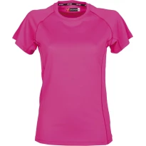 Liquidación total - T-shirt Runner Mujer Tecnica deportiva con Manga Raglan - Payper RUNNER LADY Talla L Color Negro