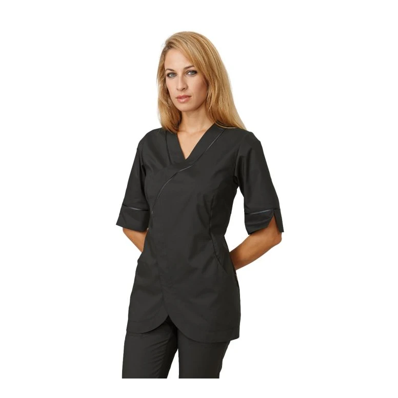 Liquidación total - Casaca de mujer Payton con cierre de botones Beauty Siggi - 63CS1325/00-0001 Talla S Color Negro