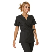 Liquidación total - Casaca de mujer Cassandra con cordones Beauty Siggi - 63CS1333/00-8000 Talla S Color Negro