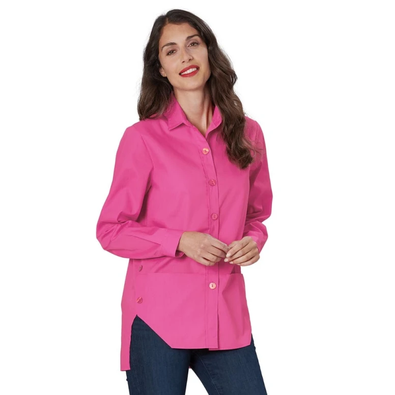 Liquidación total - Casaca de mujer con puños Melissa Horeca Siggi - 28CS1696/00-0001 Talla XL Color Blanco
