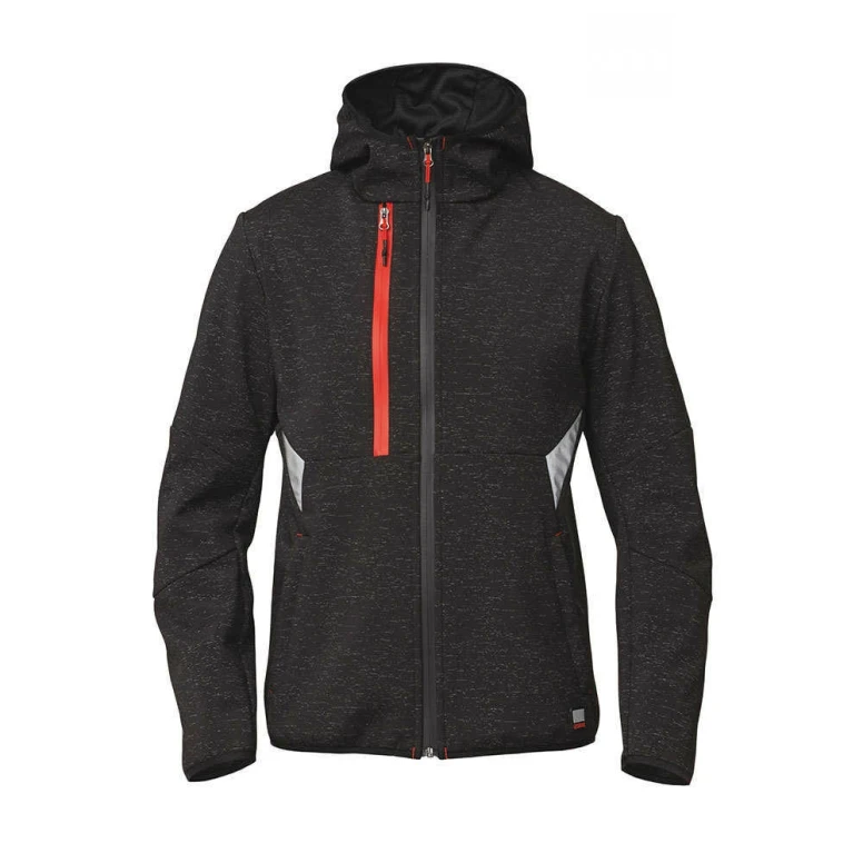 Liquidación total - Chaqueta de trabajo Softshell Stretch Finder Siggi Talla M Color Negro Argento