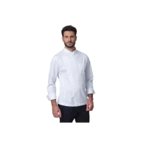 Liquidación total - Chaqueta de trabajo Chef Richard Siggi 28GA0284/00-0757 Talla XL Color Negro