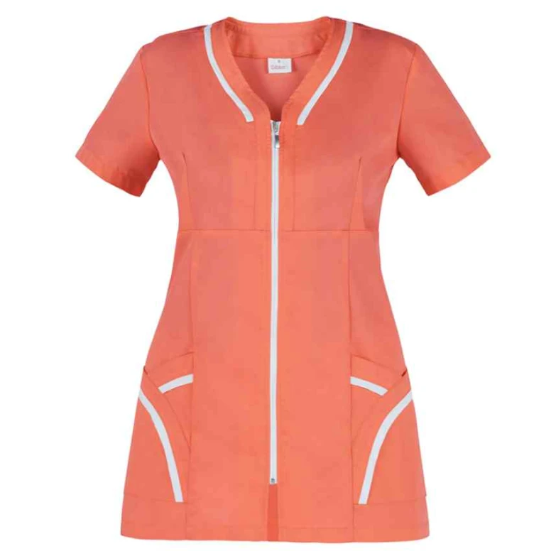 Liquidación total - Casaca de trabajo de Mujer Giblor's Altea Q9K00227 Talla M Color Naranja