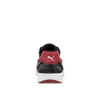 Liquidación total - Zapatos de seguridad Puma Frontcourt Black/White/Red Low S3 FO HRO ESD SRC 640200 número 39