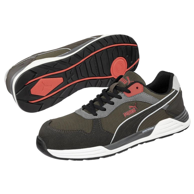 Liquidación total - Zapatos de seguridad Puma Frontside Ivy Low S1P HRO ESD SRC 644670 número 46