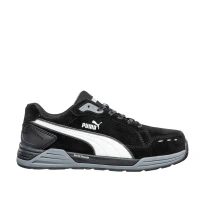 Liquidación total - Zapatos de seguridad Puma Airtwist Black Low S3 HRO ESD SRC 644650 número 45