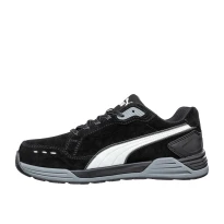 Liquidación total - Zapatos de seguridad Puma Airtwist Black Low S3 HRO ESD SRC 644650 número 45