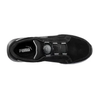 Liquidación total - Zapatos de seguridad Puma Airtwist Black Disc Low con cierre BOA S3 HRO ESD SRC 644651 número 43