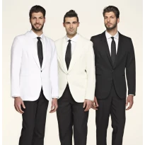 Liquidación total - Chaqueta de trabajo 100% poliéster Giblor's Vittorio 121 Talla M Color Blanco