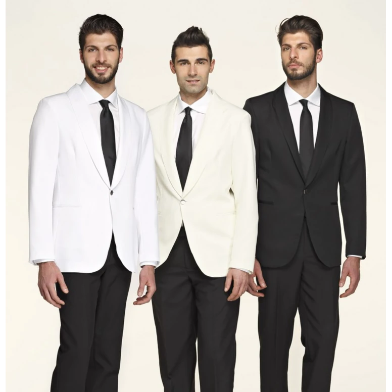 Liquidación total - Chaqueta de trabajo 100% poliéster Giblor's Vittorio 121 Talla M Color Blanco