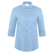 Liquidación total - Camisa manga 3/4 de trabajo Stretch Giblor's Flavia Lady 22P01N087 Talla 4XL