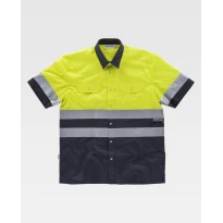 Camisa de trabajo de manga corta Alta Visibilidad C3811 - Workteam