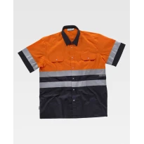 Camisa de trabajo de manga corta Alta Visibilidad C3811 - Workteam 2