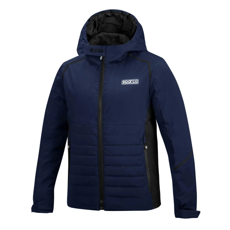 Liquidación total - Chaqueta de trabajo Sparco TeamWear Winter Jacket 01361 Talla L Color Azul Negro