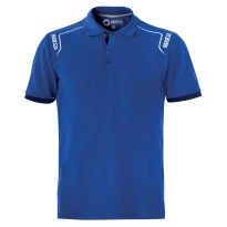 Liquidación total - Polo de trabajo PORTLAND Sparco de algodón 100% - Royal Talla L
