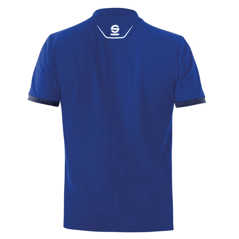 Liquidación total - Polo de trabajo PORTLAND Sparco de algodón 100% - Royal Talla L