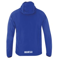 Liquidación total - Chaqueta de trabajo Sparco WILSON de tejido antivento water-repellent - Azul Talla L Color Rojo 2