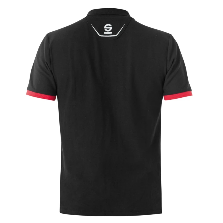 Liquidación total - Polo de trabajo PORTLAND Sparco de algodón 100% - Negro Talla L