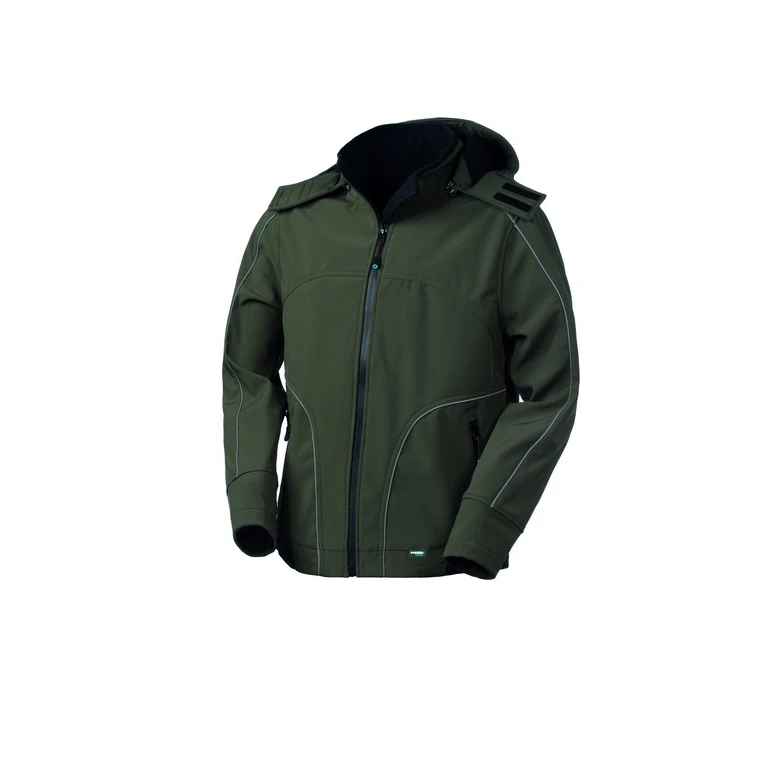 Liquidación total - Chaquetón de trabajo Stretch Softshell Rossini New Nyborg HH621 Color Rojo Talla XL