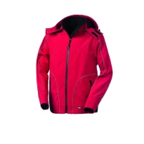 Liquidación total - Chaquetón de trabajo Stretch Softshell Rossini New Nyborg HH621 Color Rojo Talla XL