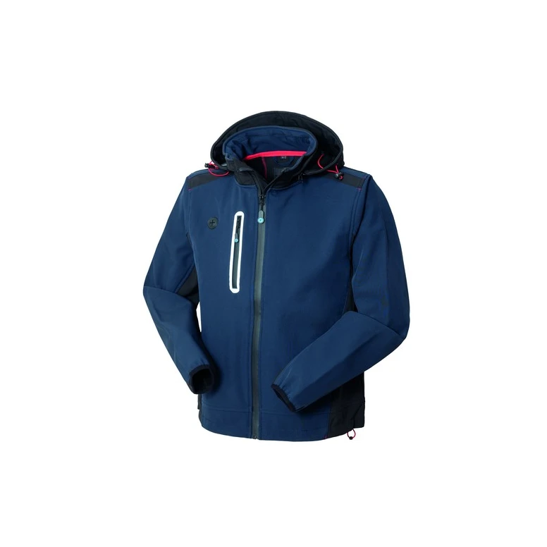 Liquidación total - Chaquetón de trabajo Stretch Softshell Rossini Smarty HH638 Color Gris Talla S